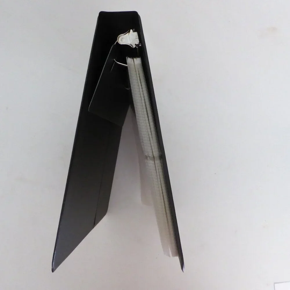 NEW 600 BUSINESS CARD AVERY 3 RINGED BINDER CARD HOLDER SLEEVES